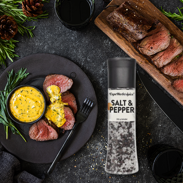 Cape Herb & Spice Mill Salt & Pepper Giant Grinder 310g