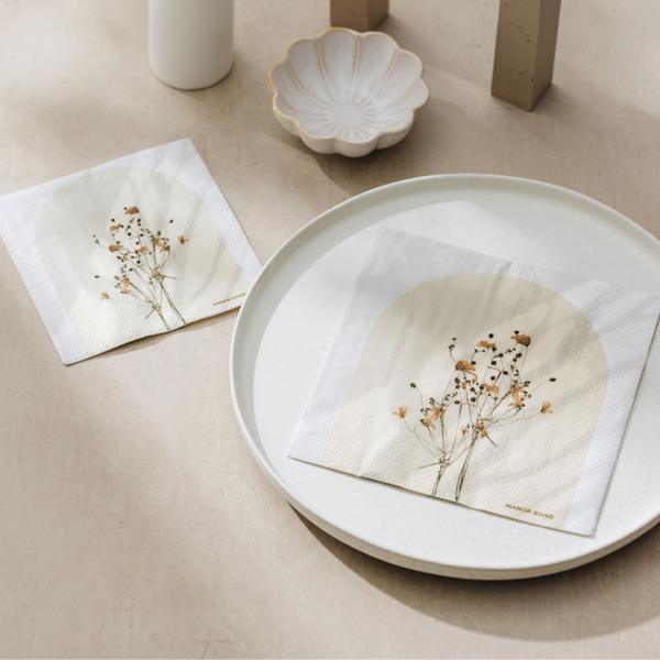 Manor Road Florescence Napkin Cocktail 20 Pack