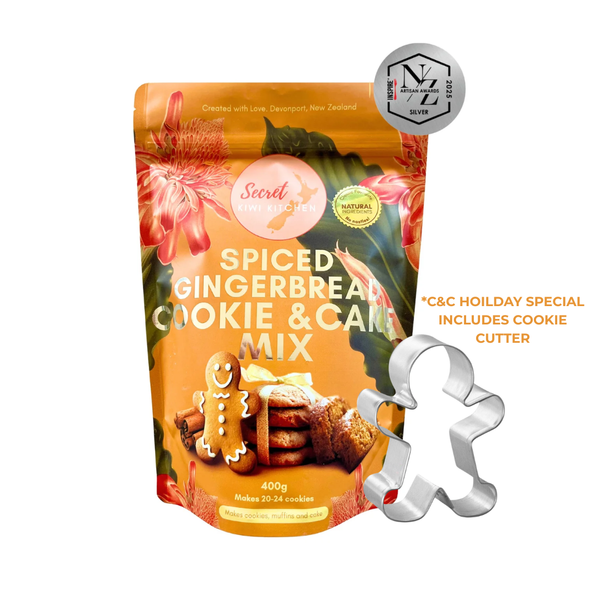 HOLIDAY FUN: Ginger Cookie/Cake Mix With Cookie Cutter