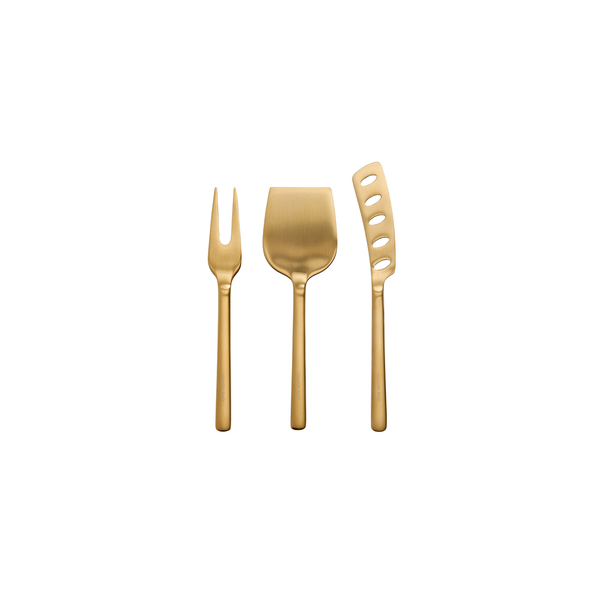 Nolan Cheese Knife Set Gold