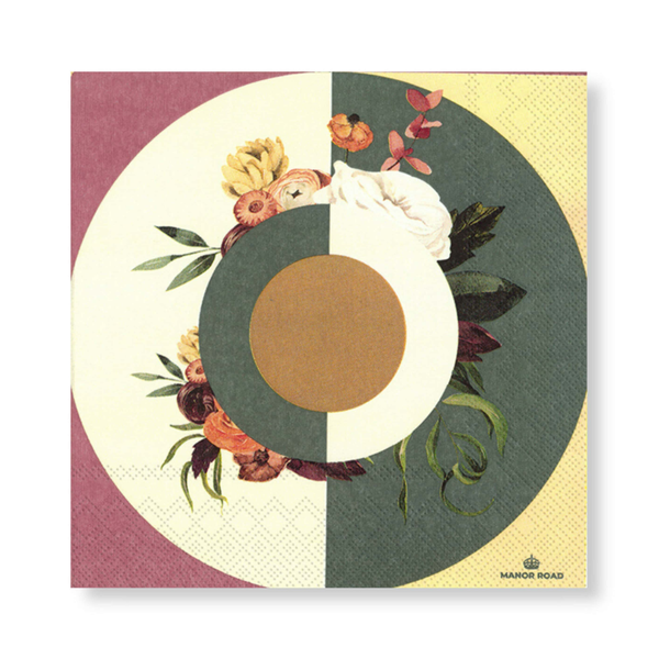 Manor Road Flora Napkin Luncheon 20 Pack