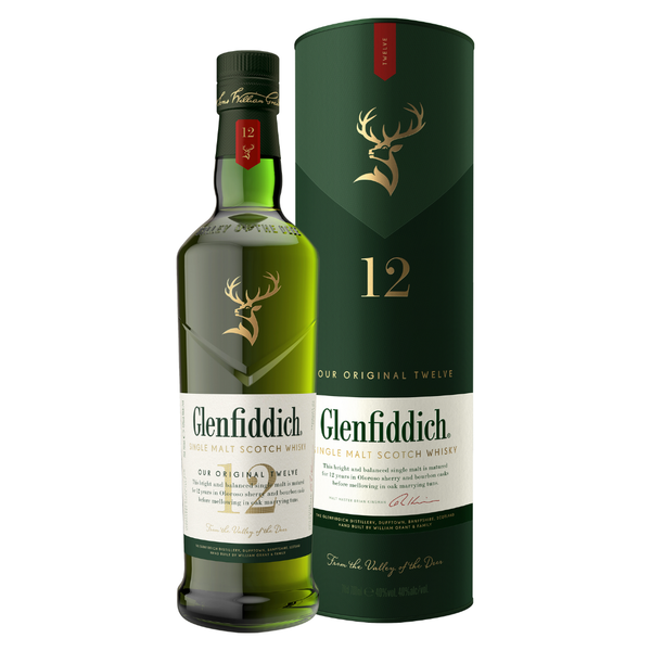Glenfiddich 12YO 40% 700ml
