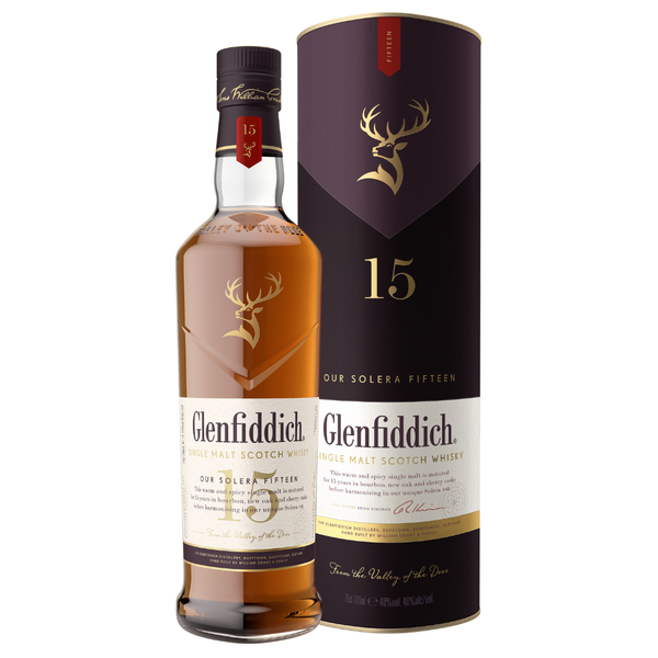 Glenfiddich 15YO Whisky 40% 700ml