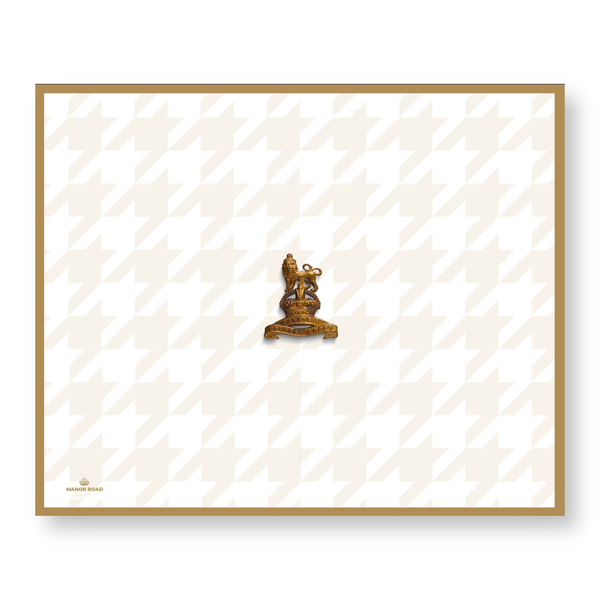Manor Road Paper Placemats Classic Houndsthooth 30 Pack