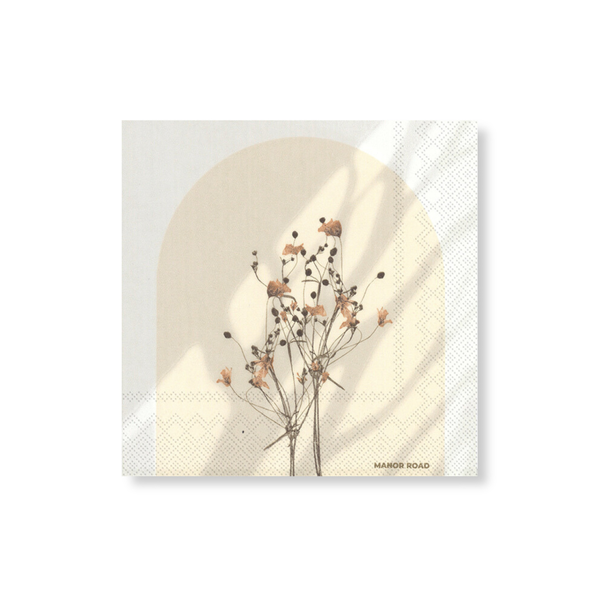 Manor Road Florescence Napkin Cocktail 20 Pack