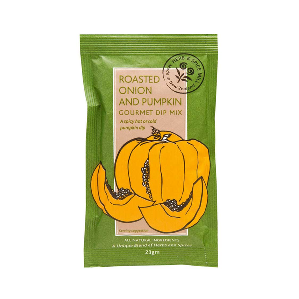 Herb & Spice Mill NZ Roasted Onion & Pumpkin Dip Mix 28g