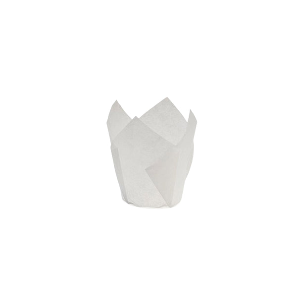 Emperor White Large Muffin Cases 50 x 175mm