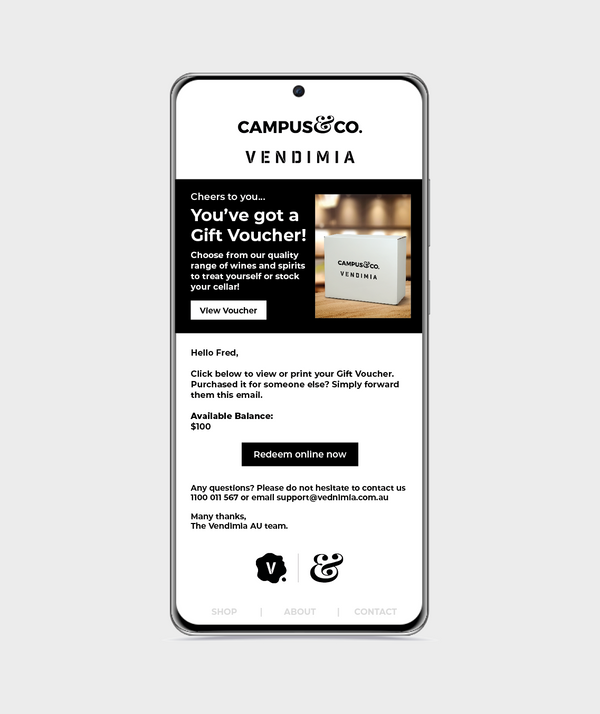 NZ Vendimia Gift Card
