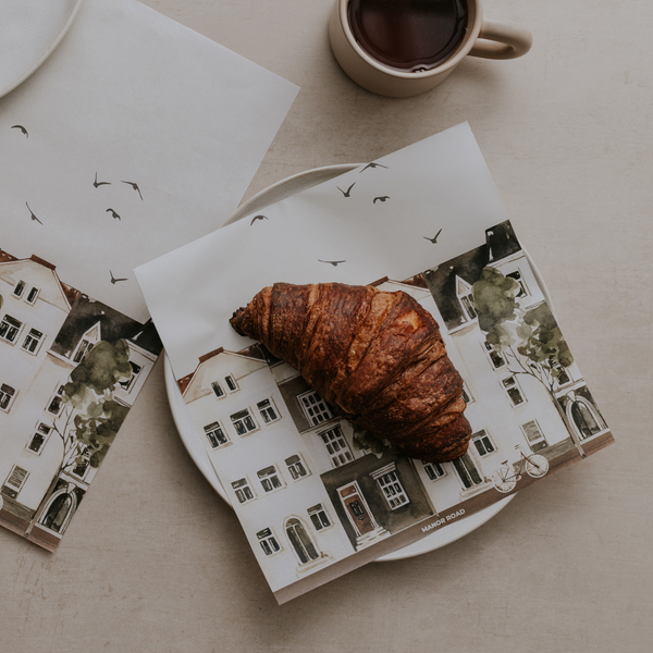 Manor Road City Life Napkin Luncheon 20 Pack