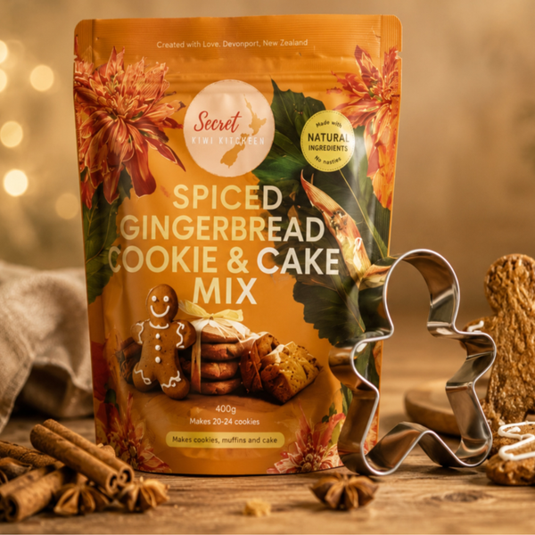 HOLIDAY FUN: Ginger Cookie/Cake Mix With Cookie Cutter