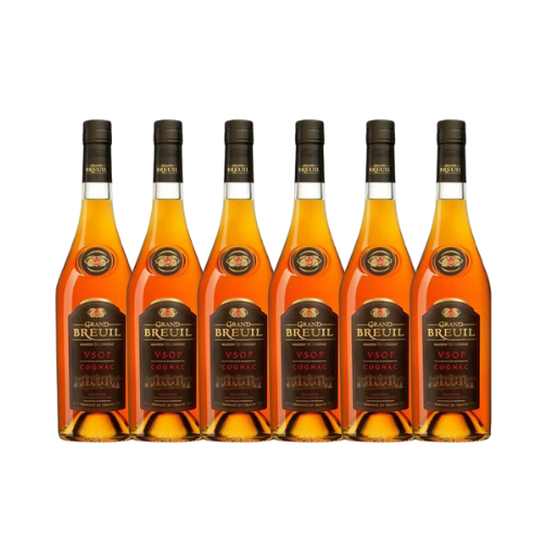 Grand Breuil VSOP Cognac 700ml 6 Pack