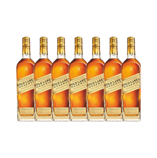 Johnnie Walker Gold Label Scotch Whisky 700ml 6 Pack