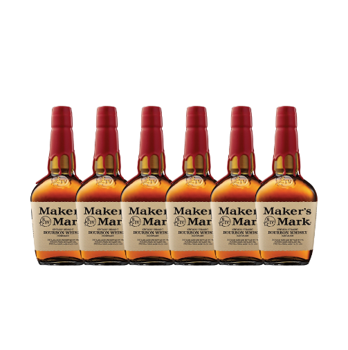 Makers Mark Bourbon Whisky 1000ml 6 Pack