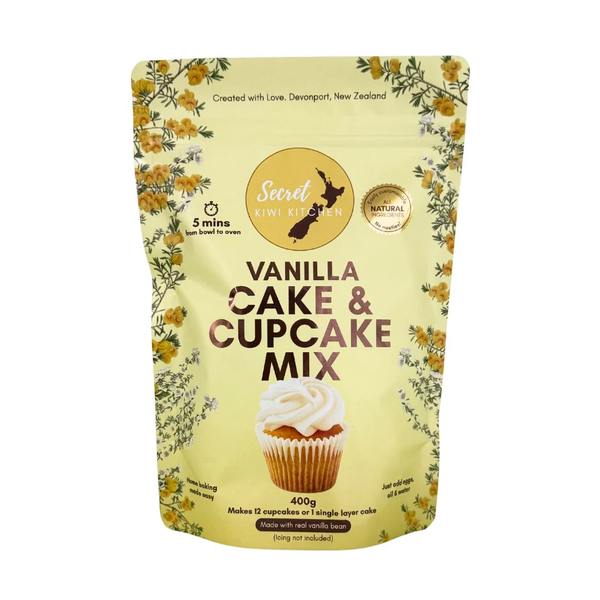Secret Kiwi Kitchen Vanilla Cake & Cupcake Mix
