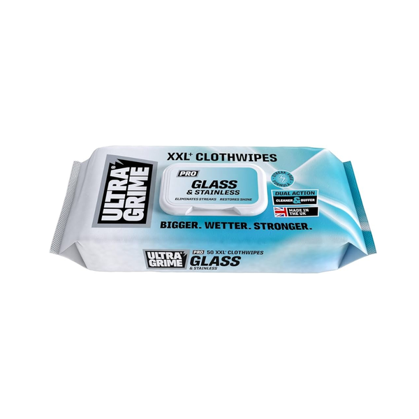 UltraGrime Pro Glass & Stainless 50 Pack