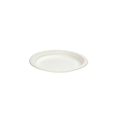 Green Choice Sugar Cane Side Plate 180mm 7inch 50pk
