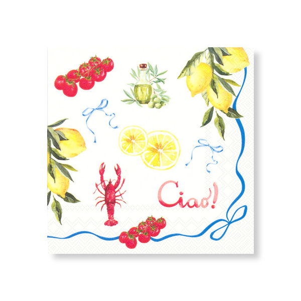 Manor Road Ciao Napkin Luncheon 20 Pack