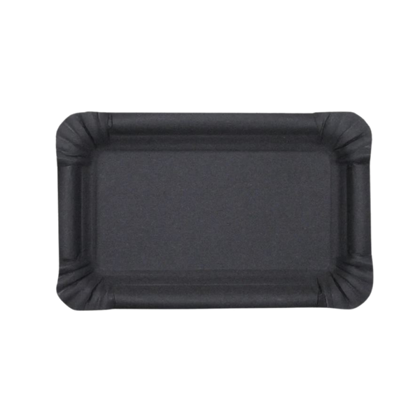 Kastello Paris Black Plate 11 x 17cm 50pk