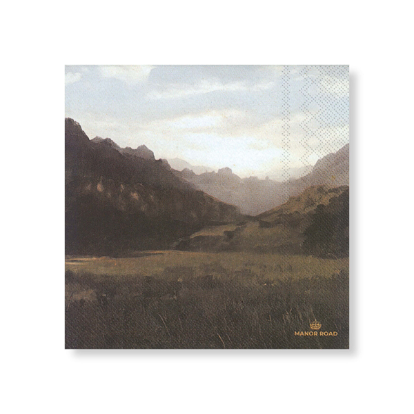 Manor Road The Landscape Napkins Luncheon 20 pack
