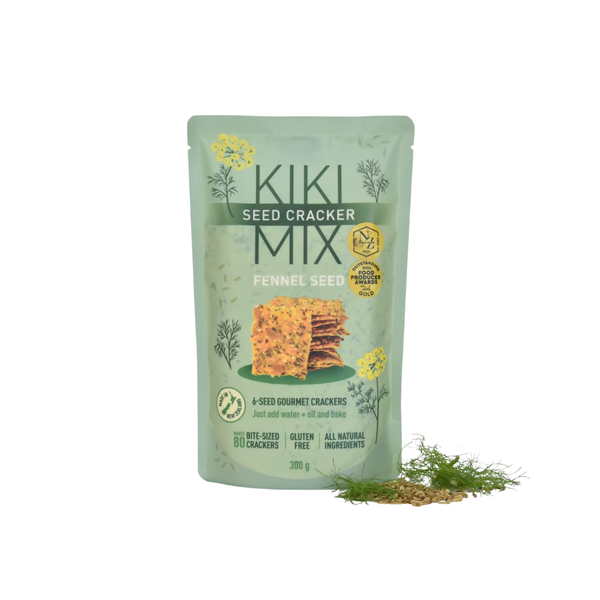 Kiki Seed Cracker Mix Fennel Seed 300g