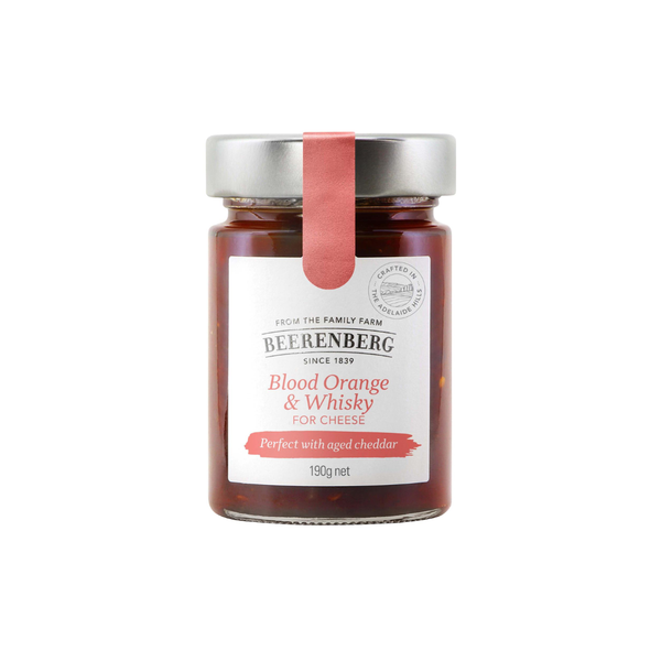 Beerenberg For Cheese Blood Orange & Whisky 190g
