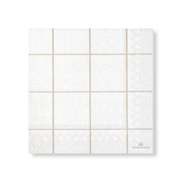 Manor Road Woodland Weave Napkins Luncheon 20 pack
