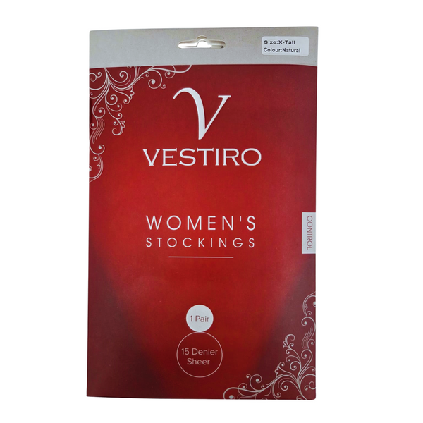 Vestiro Control Stockings 15D Natural Tall