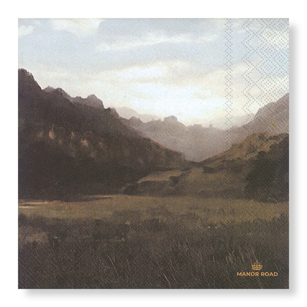 Manor Road The Landscape Napkins Dinner 20 pack