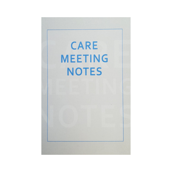 Care Meeting Notebook