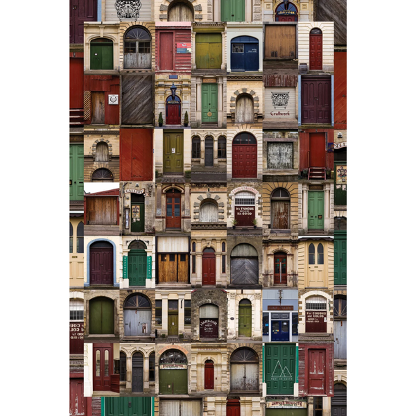 Made On Earth Microfibre Teatowel Oamaru Doors