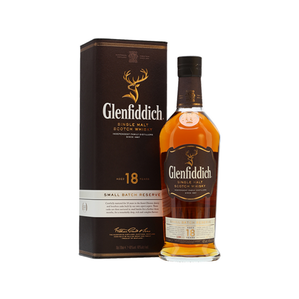 Glenfiddich 18YO Single Malt Whisky 700ml