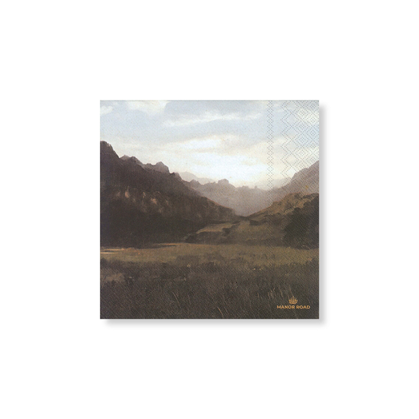 Manor Road The Landscape Napkins Cocktail 20 pack