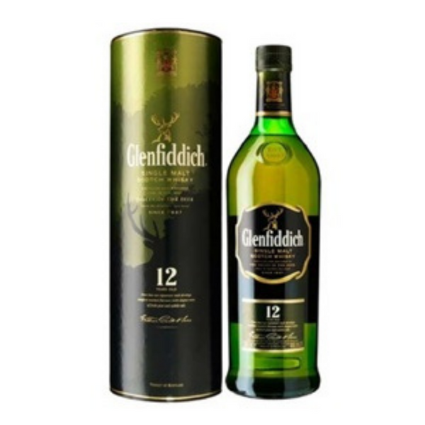 Glenfiddich 12YO Scotch Whisky 1000ml