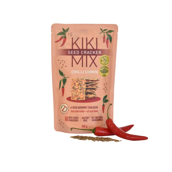 Kiki Seed Cracker Mix Chilli Cumin 300g
