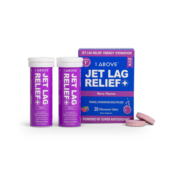 1Above Jet Lag Relief Tablet Berry 2 Pack