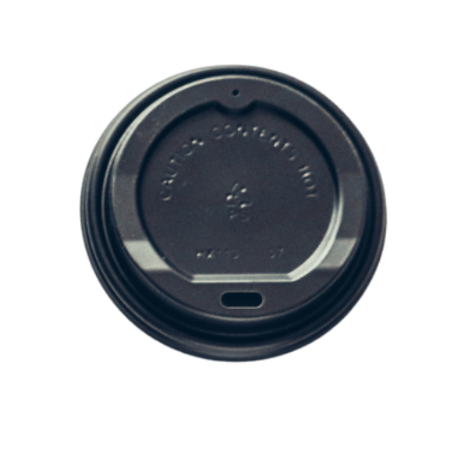 Campus&Co Coffee Cup Lid Black 50pk